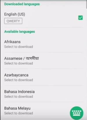 اكتب بلغات متعددة مرة واحدة على Android