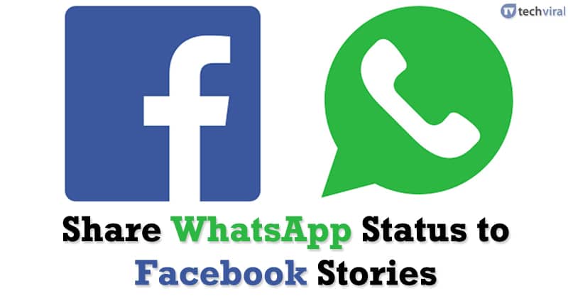 كيفية مشاركة وضع WhatsApp Facebook قصص