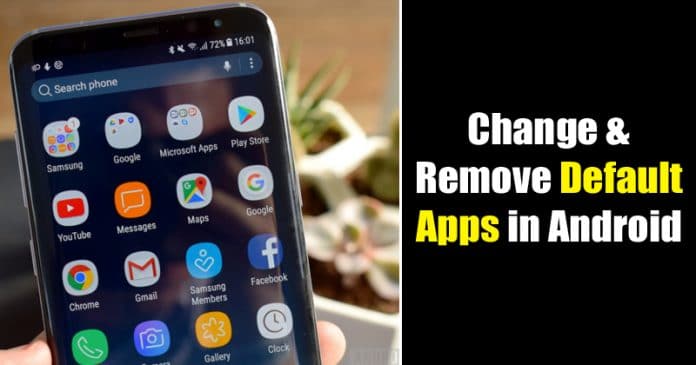 كيفية تغيير وإزالة التطبيقات الافتراضية في Android