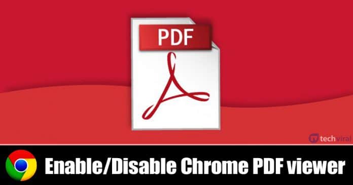كيفية تمكين / تعطيل عارض PDF كروم
