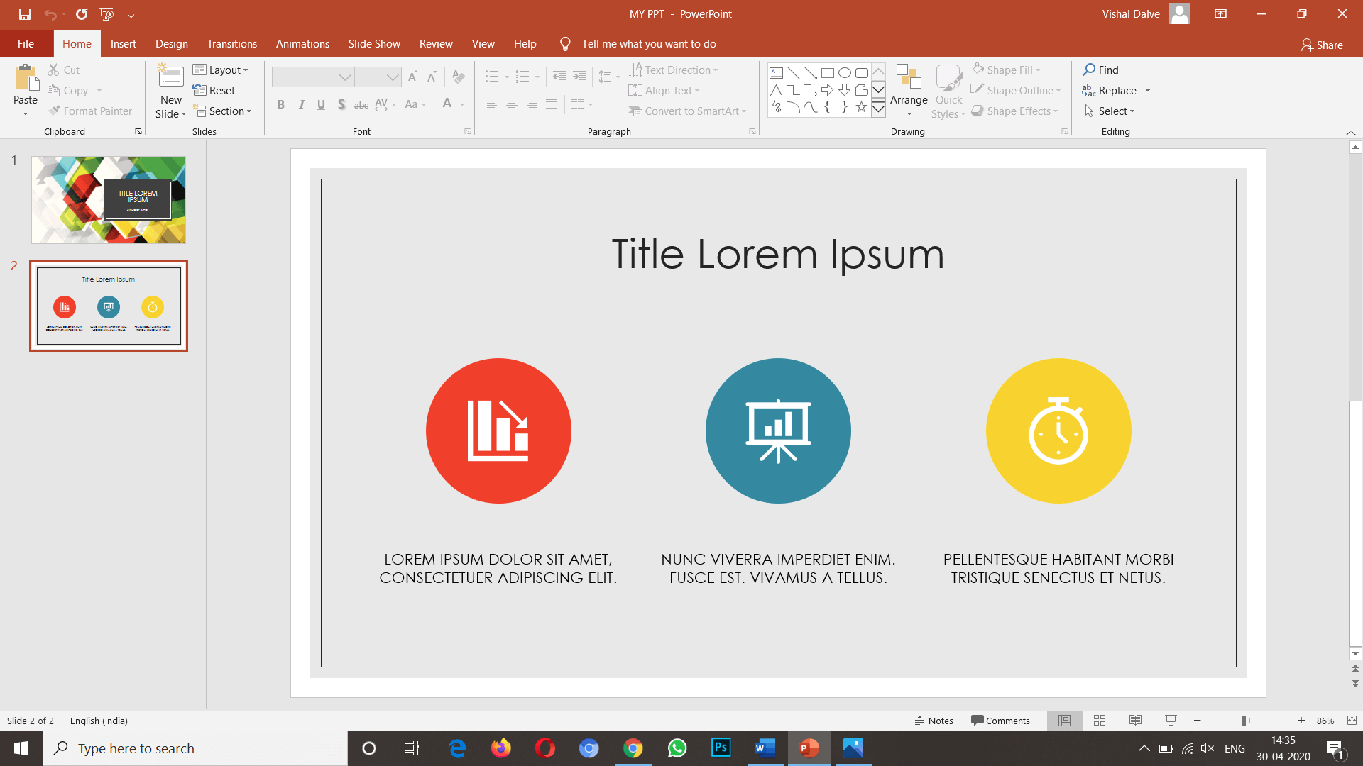 كيفية تحويل PowerPoint إلى Word؟ (PPT إلى Word) 2
