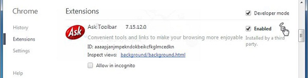 How To Remove The Ask Toolbar From Your Browser - 7