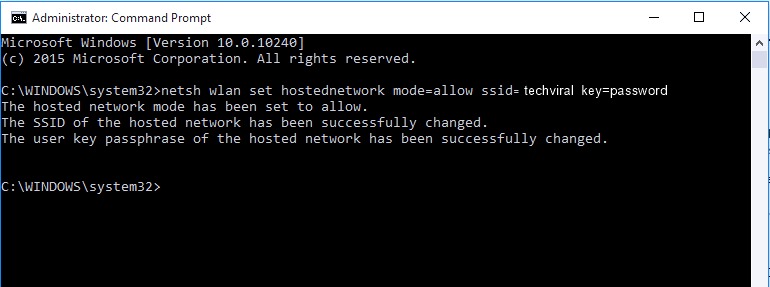 hostednetwork command
