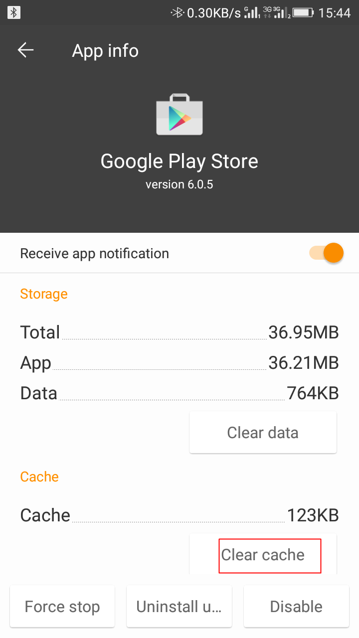 How to Fix Google Play Store Error 498 - 6