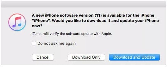 Install Latest iOS Using iTunes on PC