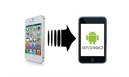 transfer android photo to iphone