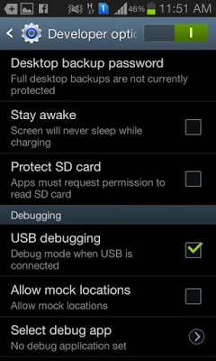 USB Debugging