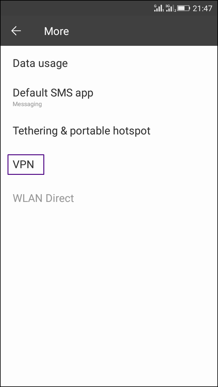 Hur man ställer in VPN på din Android utan att installera någon app