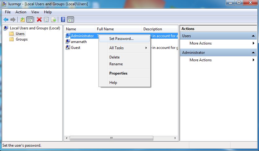 Aktivujte účet Super Administrator ve Windows 7/8/8.1/10
