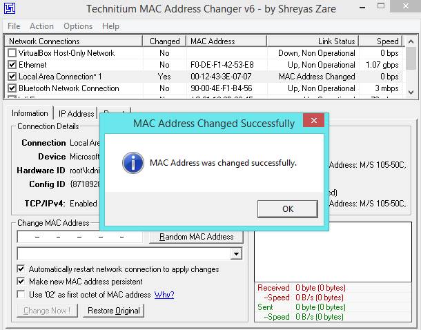 How to Change MAC Address in Windows 7, 8 & 10