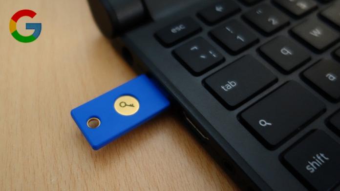 Jak chránit své účty Google pomocí bezpečnostního klíče USB