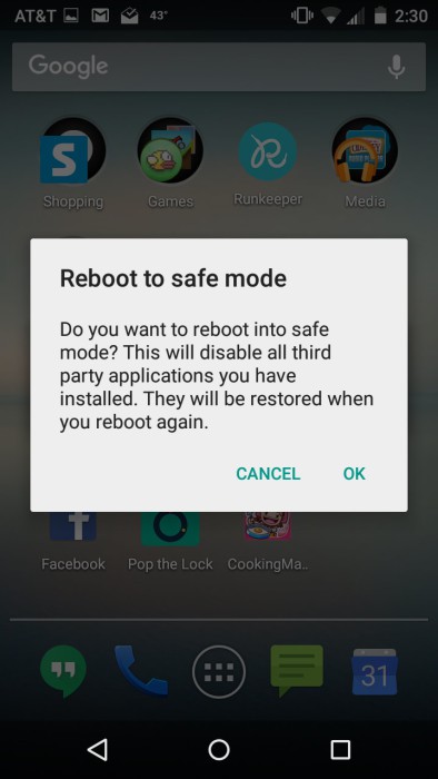 Jak restartovat Android v nouzovém režimu k řešení problémů