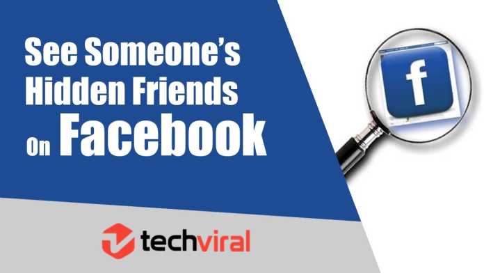 How To See Someone Hidden Friends On Facebook