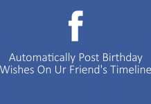 How to Auto-Post Birthday Wishes on Your Friends Facebook Wall