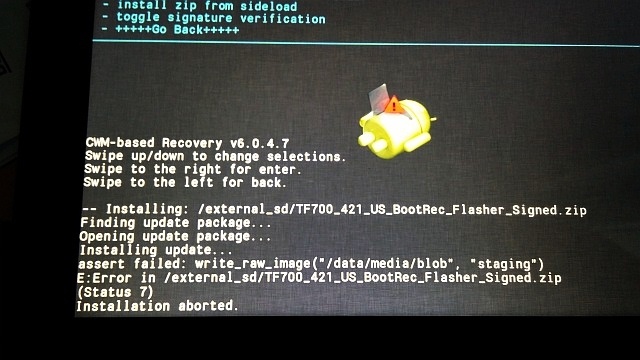 Zip status. Слетела Прошивка на планшете андроид что делать.