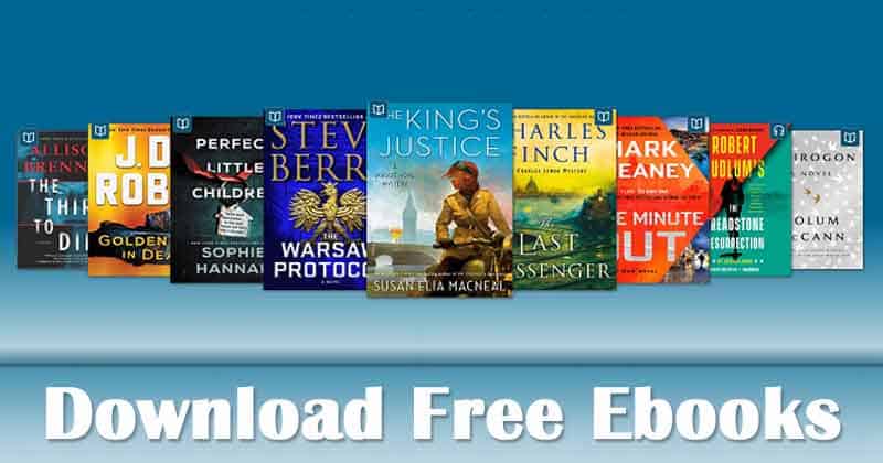 Best Sites Download EBooks For Free