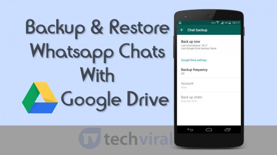 how to restore android phone from google drive backup