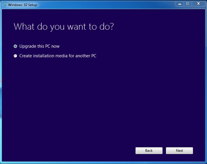 Nainstalujte Windows 10 bez oficiální aktualizace
