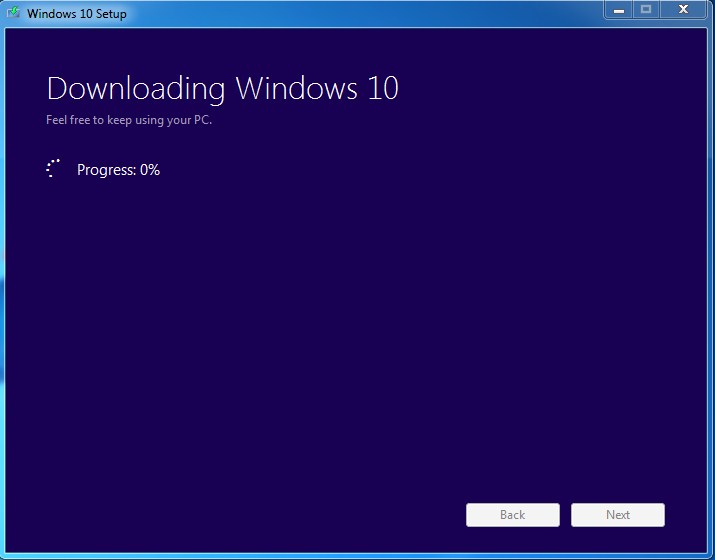 Nainstalujte Windows 10 bez oficiální aktualizace