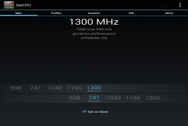 Overclocking Atau Underclocking Prosesor Anda Selama Root