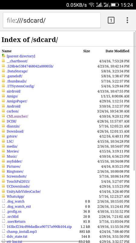 Using Google Chrome To Access File Directory