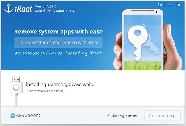 iroot az Android készülék gyökerezéséhez