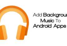 Background Music On Android Apps