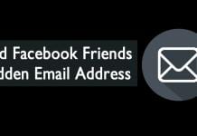 How To Find Facebook Friends Hidden Email Address