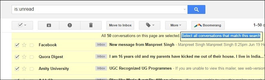 How To Select All Unread Mails As Read In Gmail - 47