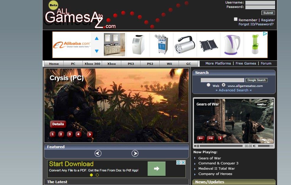 top 10 free pc game download sites