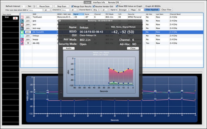 ipad wifi channel scanner