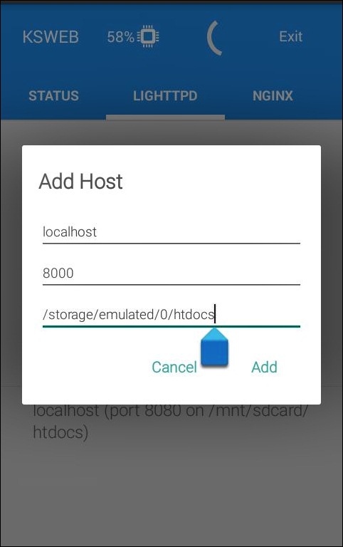 Set Up a Local Web Server on Your Android