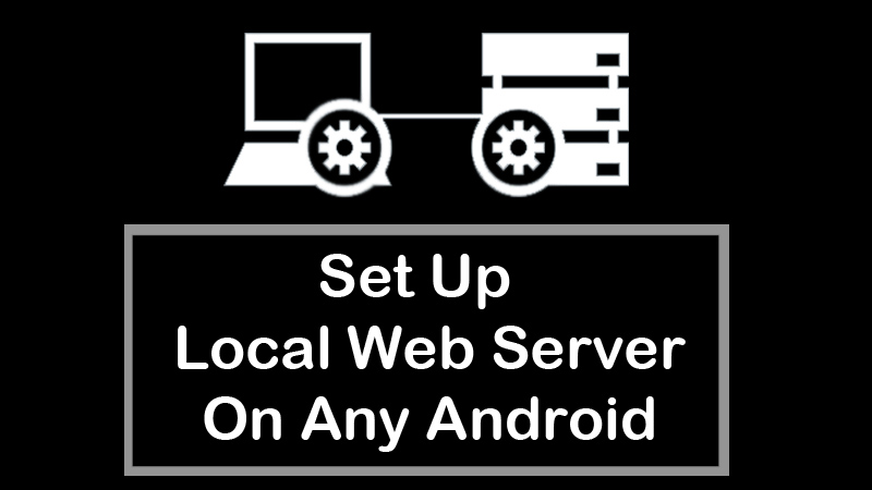 what can you use an android web server for