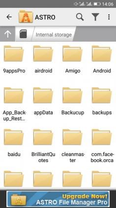 secret folder in android