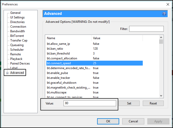 how to increase torrent download speed in utorrent