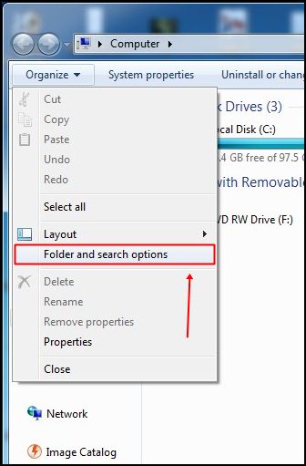 pen drive shows empty even when data exists