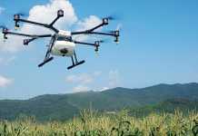 Technology Helps Farmers With Eight Rotor Drone Agras MG-1
