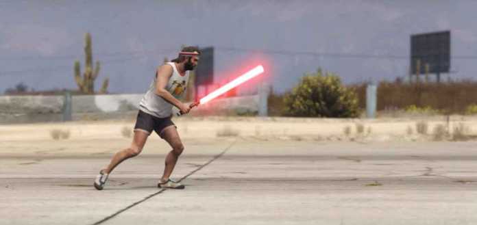 The Most Epic GTA V Video With Star Wars Action