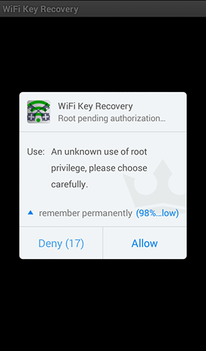 Recupere senhas WiFi usando seu dispositivo Android