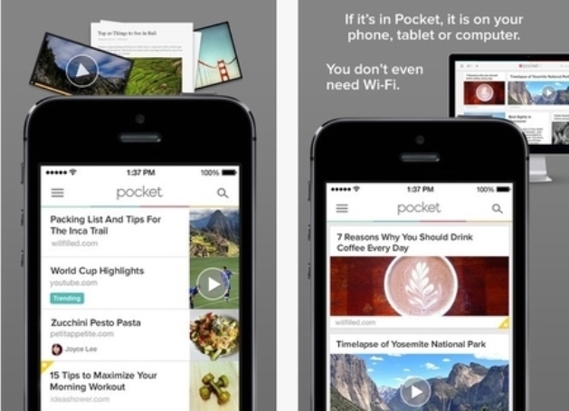 7. Pocket is an extraordinary snapping tool