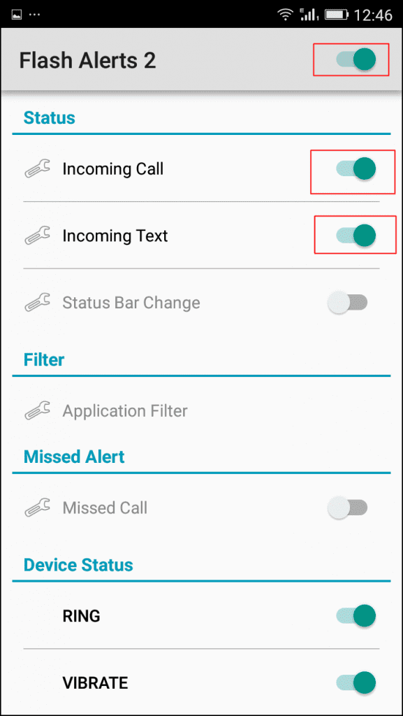 Como ativar o Flash da câmera do Android como notificação de chamada recebida