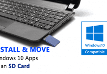 How To Install & Move Windows 10 Apps To an SD Card