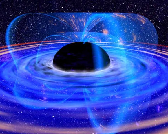  Black Hole's Intense Magnetic Field Observed For First Time
