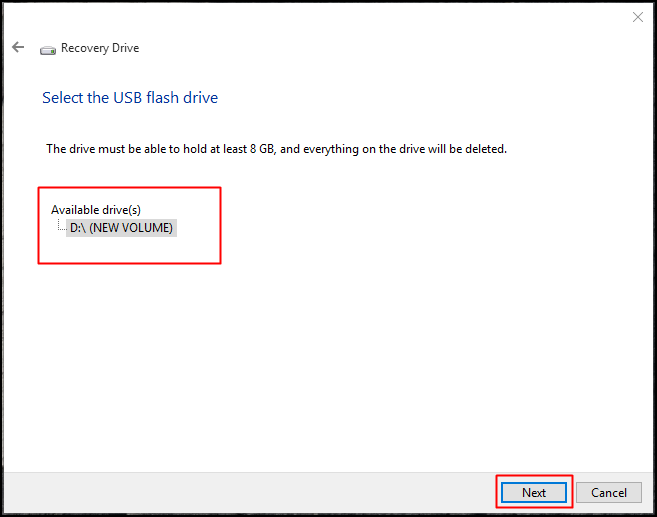 How To Create A Windows 10 Recovery Drive Disk - 66