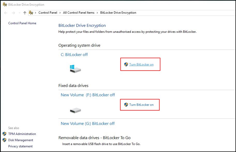 How To Enable Full Disk Encryption In Windows 10 11  techviral