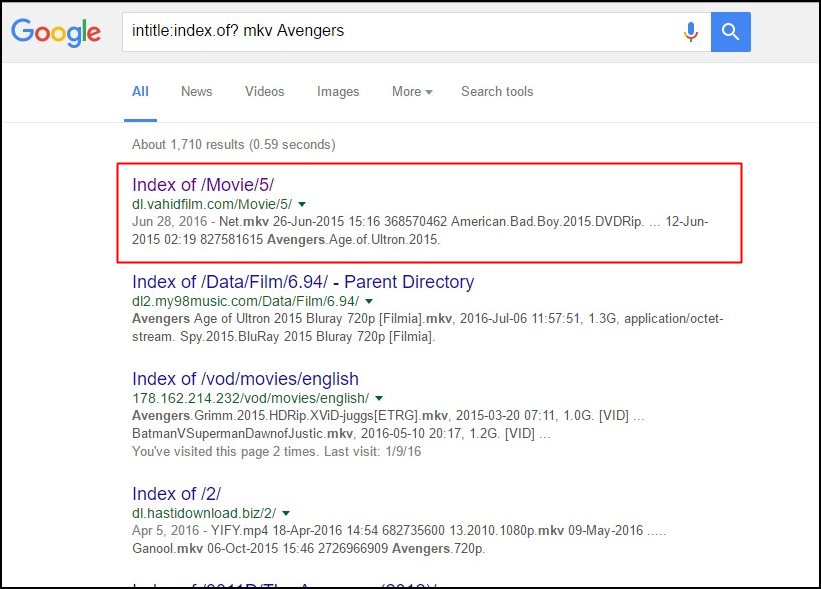 Add the Movie Name at the end of search string