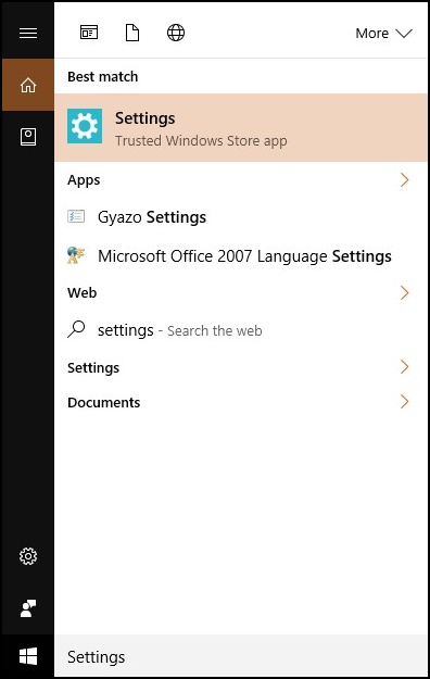 Přesuňte aplikace Windows 10 na externí médium