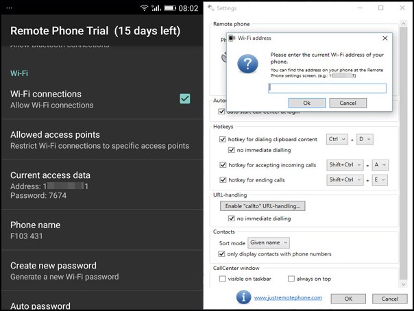 how to receive phone calls on pc