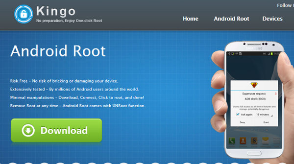 Root any android safely