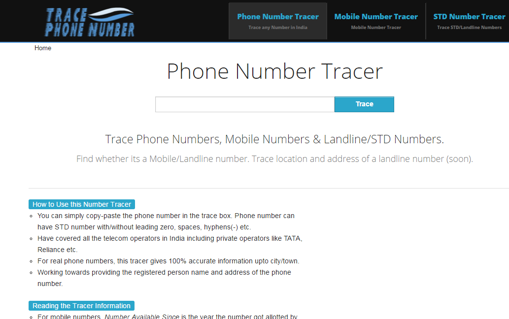 How To Trace Name/Address/Location Of Unknown Phone Number